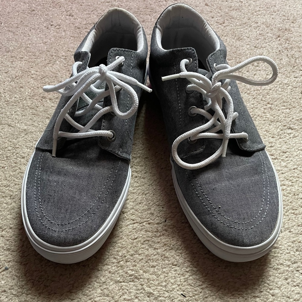 st. john's bay shoes - chambray 8M
